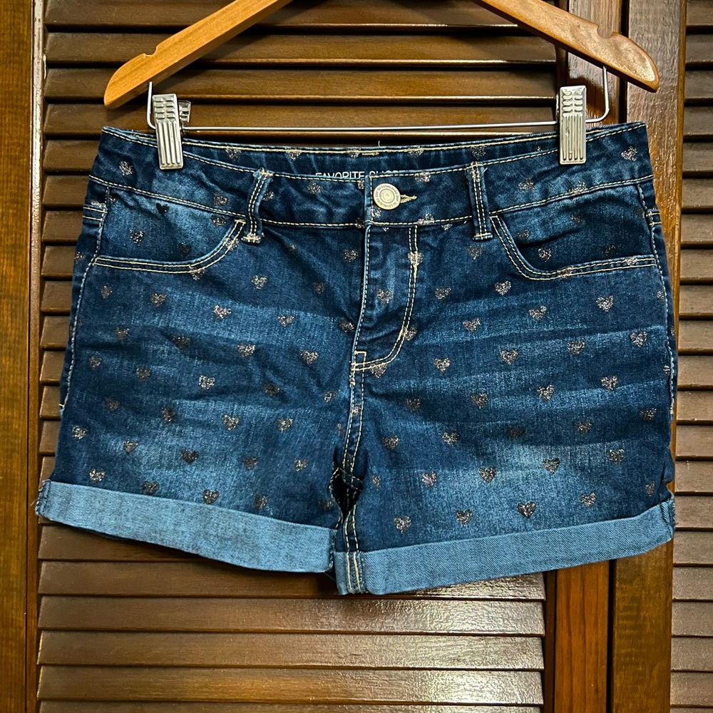 EUC SO Girls Denim Shorts sz 16